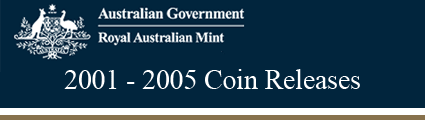 Royal Australian Mint 2001-2005 Releases