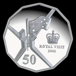 royal visit 2000 coin worth