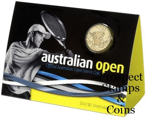Lima Taktil sans ugunstige Australian Coins :: Australian Decimal Coins 1966 - 2022 :: 2012 Australian  Men's Open Tennis One Dollar ($1) Uncirculated Australian Decimal Coin