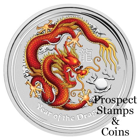 The Perth Mint :: 2012 Coin Releases :: 2012 Year of the Dragon 1oz