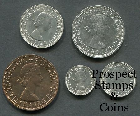 Australian Coins Australian Pre Decimal Proof Coins 1958