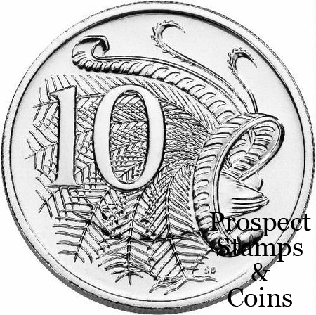 folder biord juni Australian Coins :: Australian Decimal Coins 1966 - 2022 :: 1976 Ten Cent  (10c) Uncirculated Australian Decimal Coin